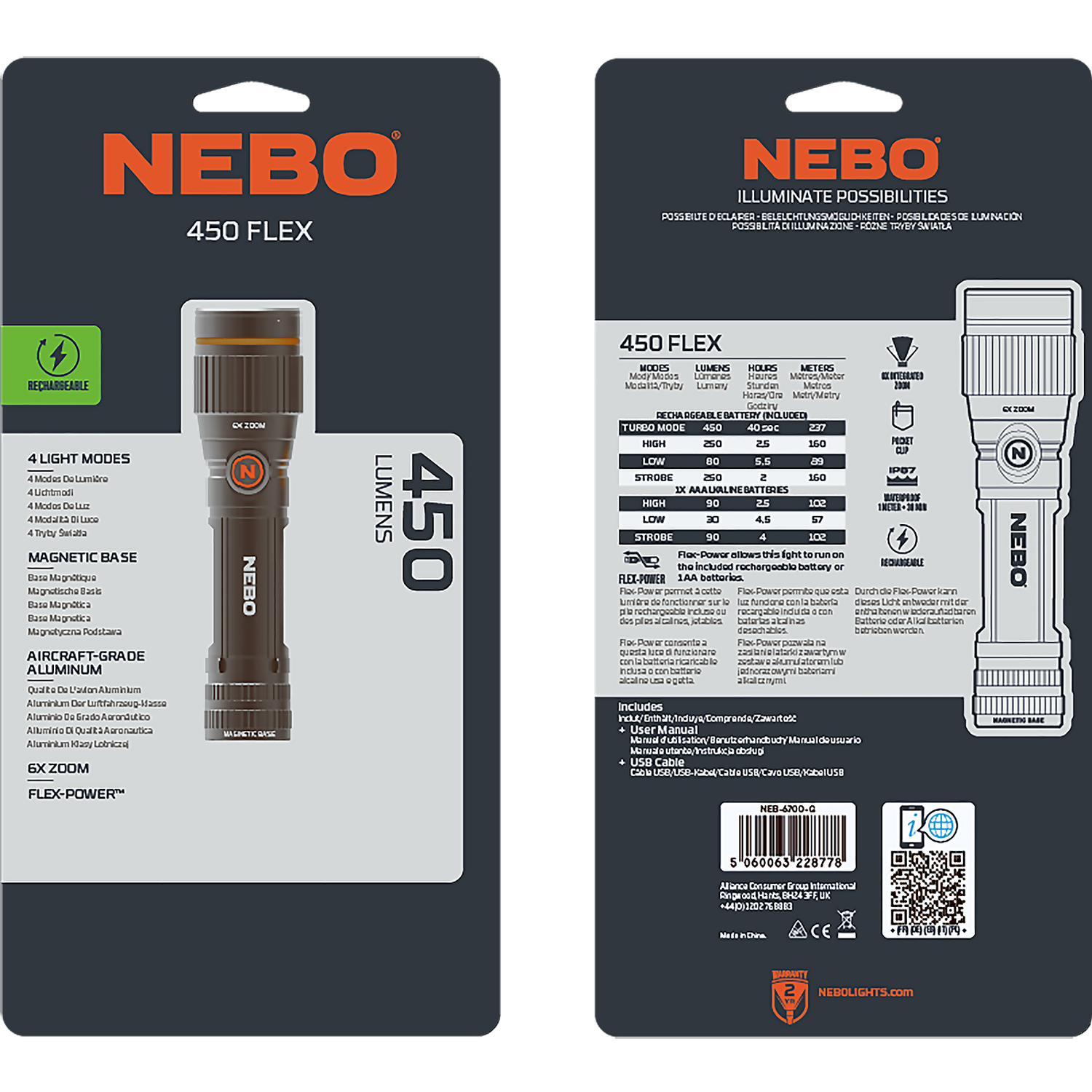 NEBO 450 FLEX Torch 6 NEBO 450 FLEX Torch - Image 6