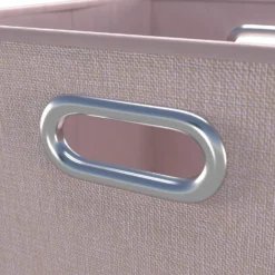 Clever Cube Fabric Insert - Set Of 2 - Blush Pink 7 Clever Cube Fabric Insert - Set Of 2 - Blush Pink -Cheap Deco Casa Store 13911398 8724981912685943