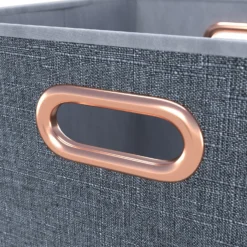 Clever Cube Fabric Insert - Set Of 2 - Woven Marine 7 Clever Cube Fabric Insert - Set Of 2 - Woven Marine -Cheap Deco Casa Store 13911400 2134981912957077