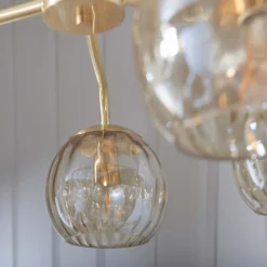 Geneva 5 Light Pendant Light - Brass 10 Geneva 5 Light Pendant Light - Brass -Cheap Deco Casa Store 13938485 8084981958653119