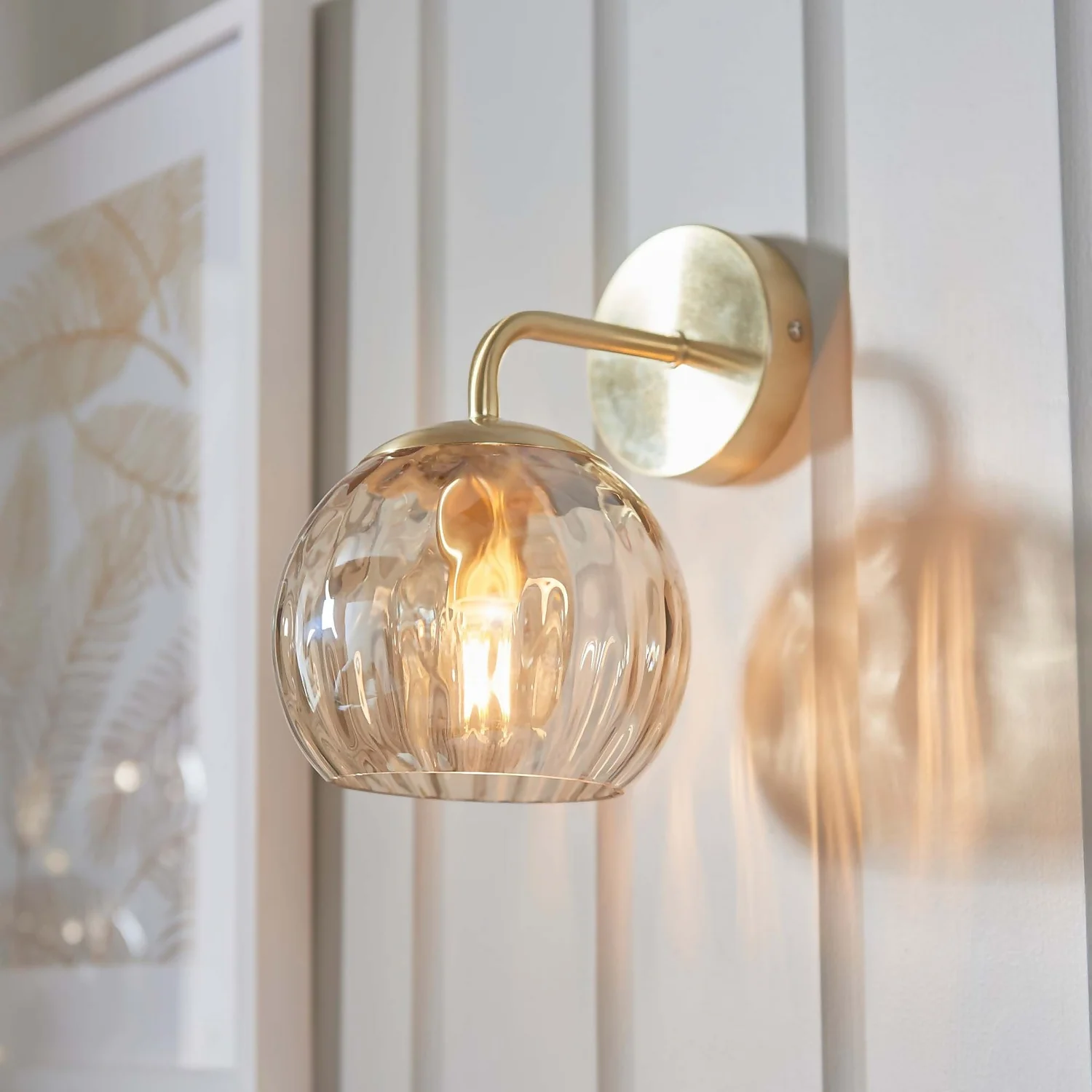 Geneva Wall Light - Brass 1 Geneva Wall Light - Brass