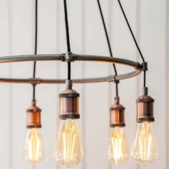 Henrik 6 Light Pendant Light - Pewter 9 Henrik 6 Light Pendant Light - Pewter -Cheap Deco Casa Store 13938489 8944981960968672