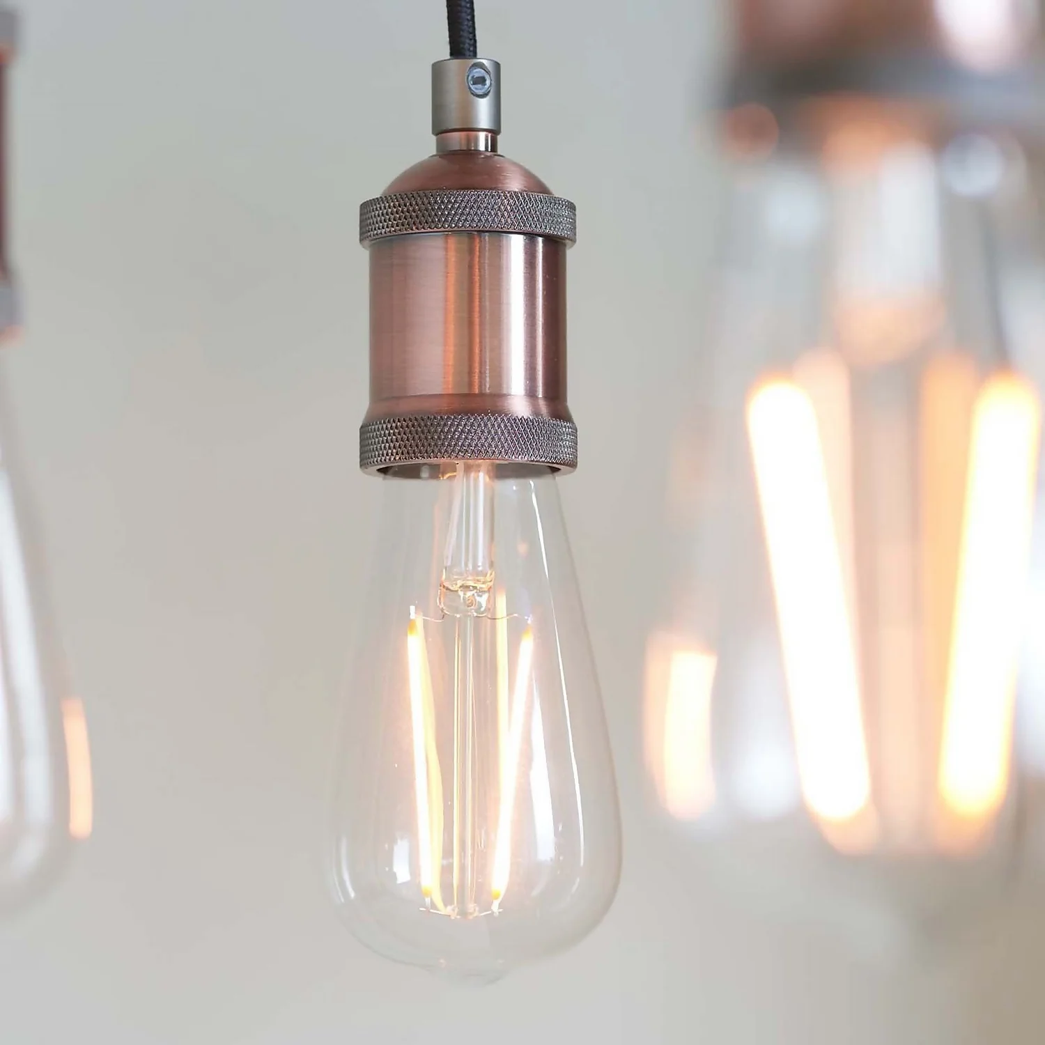 Henrik 6 Light Pendant Light - Pewter 6 Henrik 6 Light Pendant Light - Pewter - Image 6