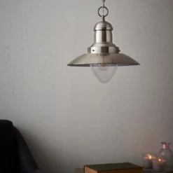 Chadwick Pendant Light - Nickel -Cheap Deco Casa Store 13938497 2074981959494607