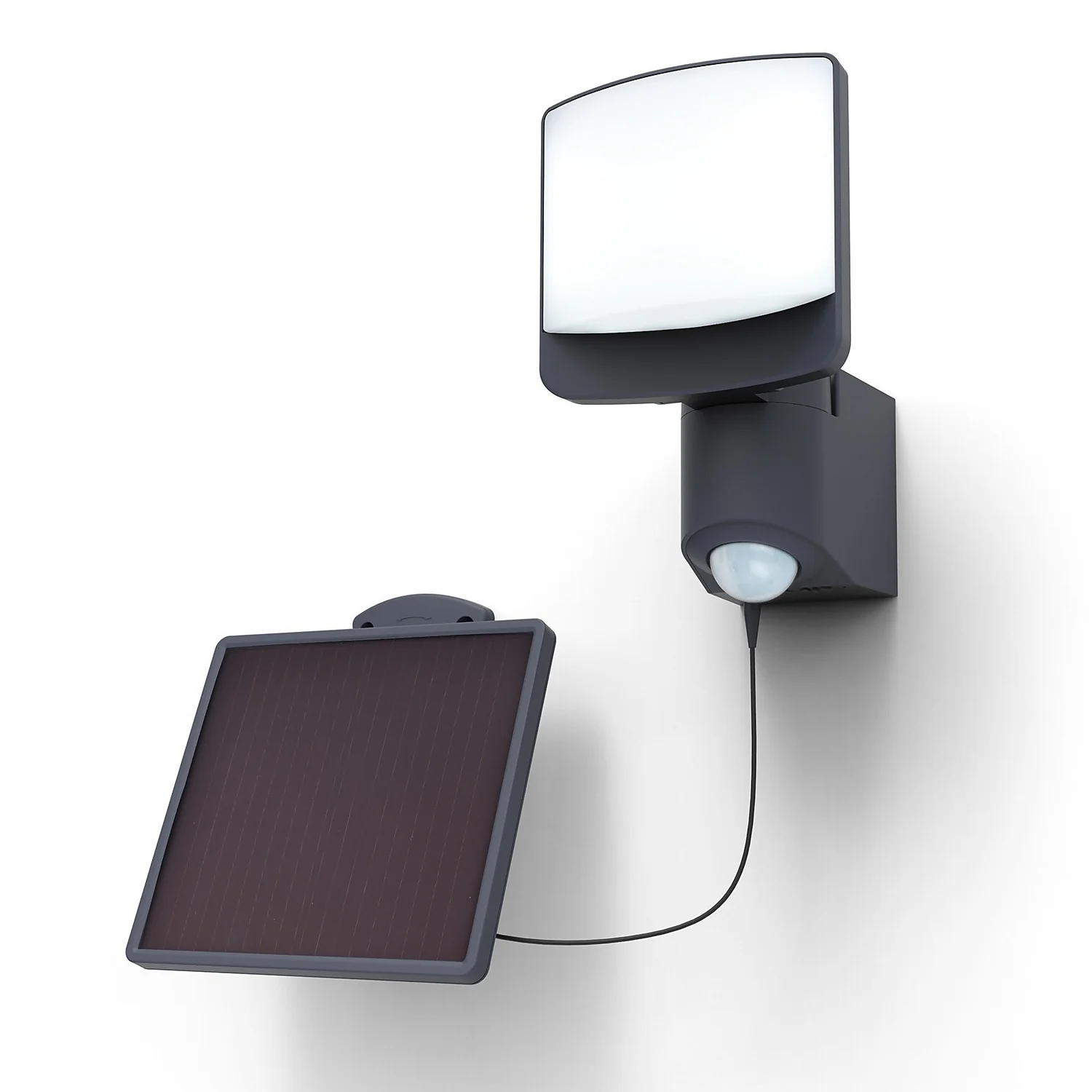 Lutec Sunshine Solar Powered LED Floodlight - Anthracite 2 Lutec Sunshine Solar Powered LED Floodlight - Anthracite - Image 2