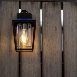 Lutec West E27 Outdoor Wall Lantern - Black 9 Lutec West E27 Outdoor Wall Lantern - Black -Cheap Deco Casa Store 13950222 1875009726229975