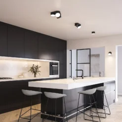 Lutec Stanos LED Indoor Ceiling Light With Lutec Connect Technology - Black - IP20 6 Lutec Stanos LED Indoor Ceiling Light With Lutec Connect Technology - Black - IP20 -Cheap Deco Casa Store 13950224 1454993071697698