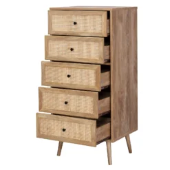 Kubu Rattan 5 Drawer Tallboy 11 Kubu Rattan 5 Drawer Tallboy -Cheap Deco Casa Store 13951720 4065019090048294