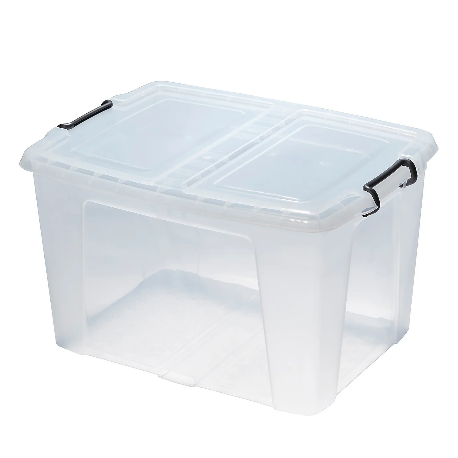65L Storemaster Box With Lid - Clear 1 65L Storemaster Box With Lid - Clear