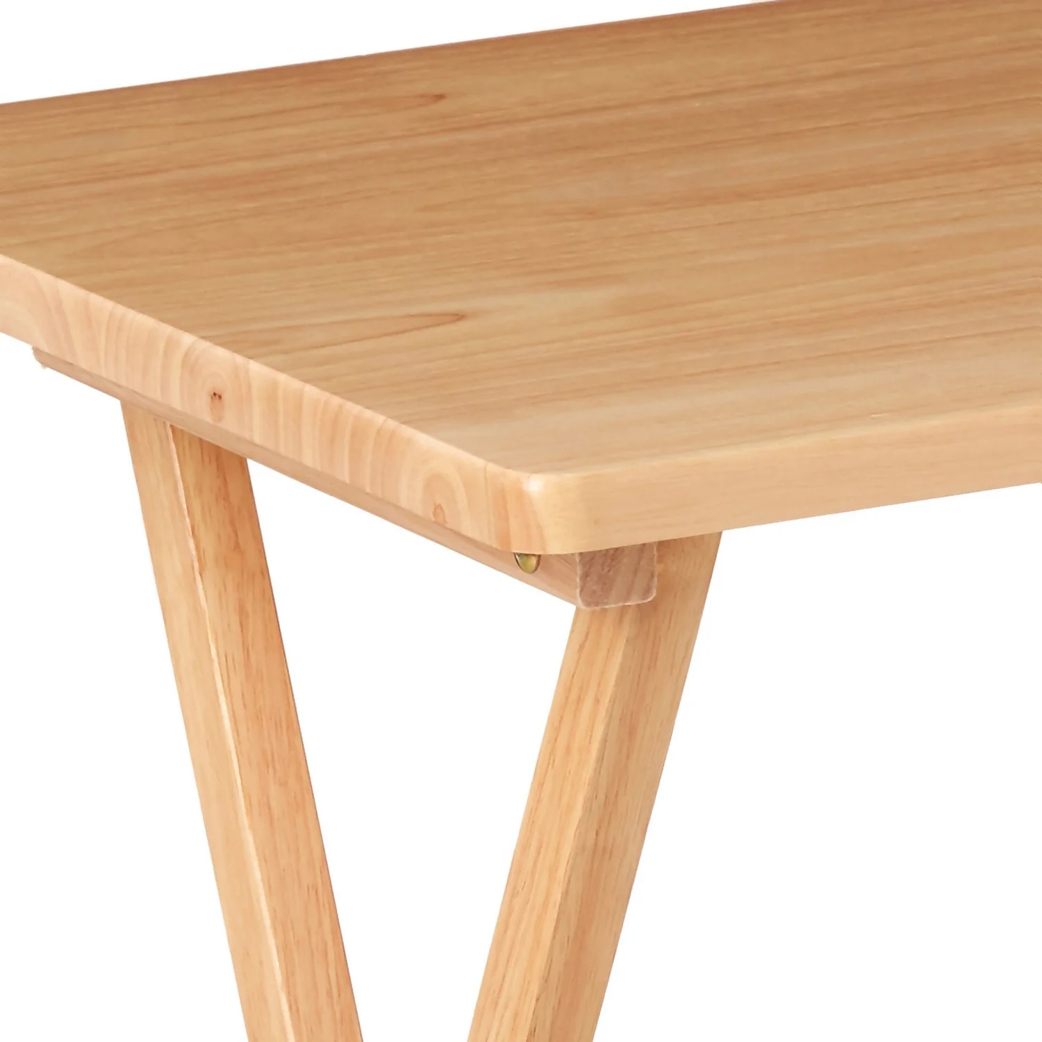Wooden Folding Table - Natural 5 Wooden Folding Table - Natural - Image 5