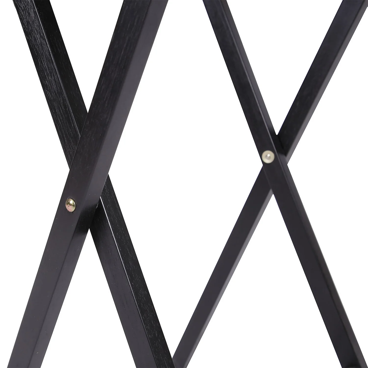 Wooden Folding Table - Black 5 Wooden Folding Table - Black - Image 5