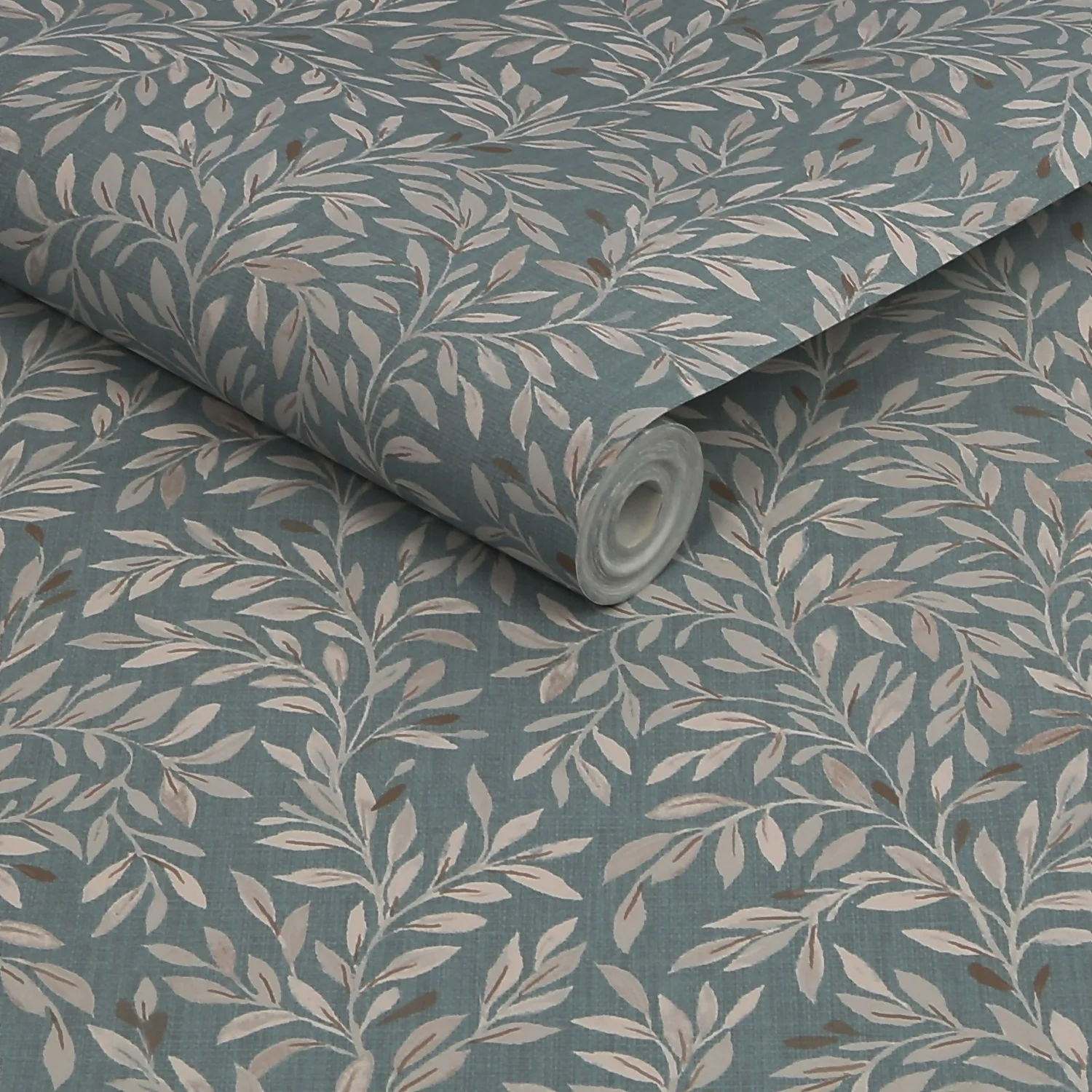 Next Ditsy Leaf Duck Egg Wallpaper 3 Next Ditsy Leaf Duck Egg Wallpaper - Image 3