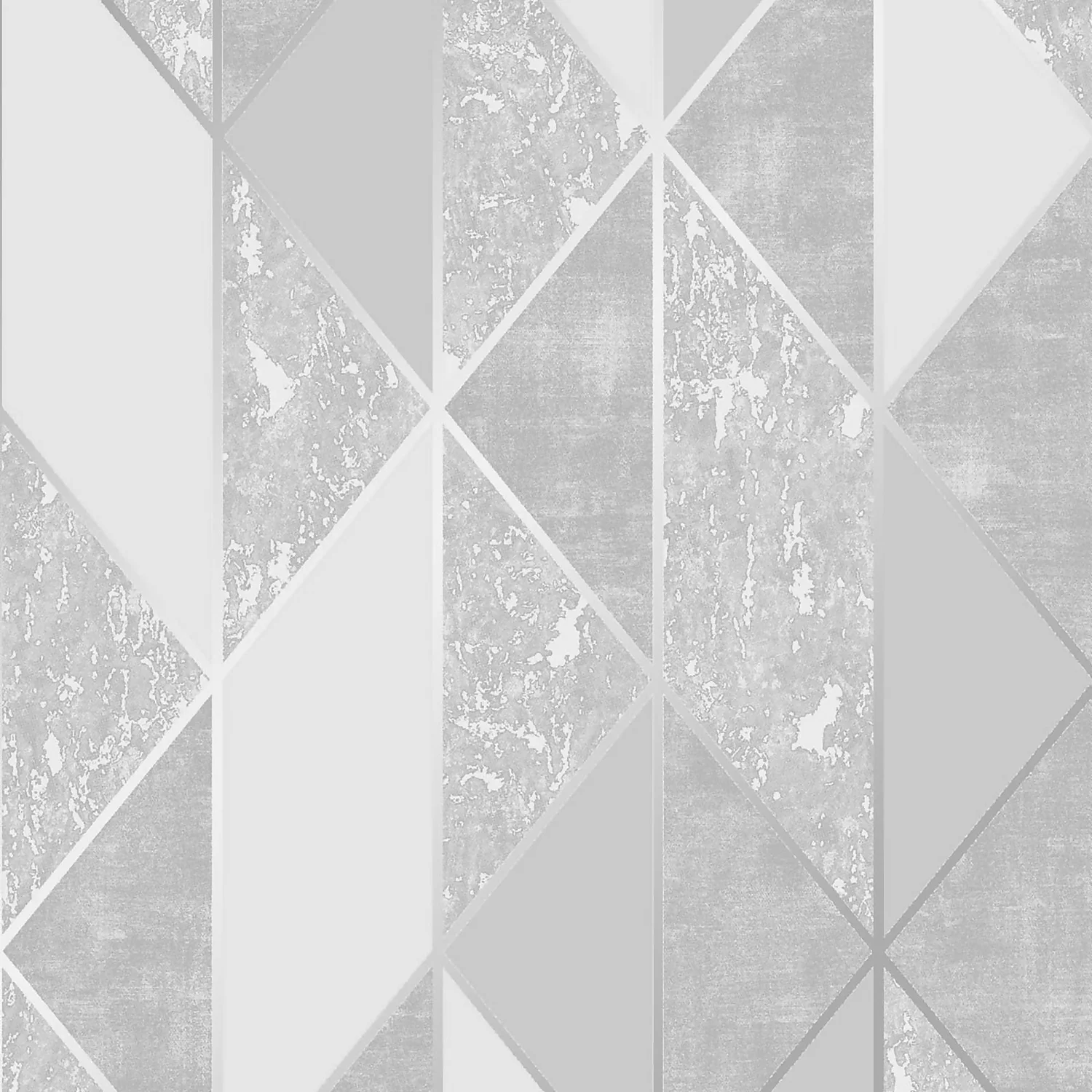 Superfresco Milan Geo Silver Wallpaper 1 Superfresco Milan Geo Silver Wallpaper