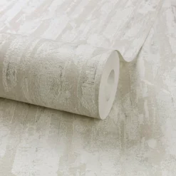Grandeco Imperia White & Silver Raised Textured Metallic Wallpaper -Cheap Deco Casa Store 13980238 6514998777649230