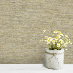 Grandeco Striped Weave Yellow Raised Textured Metallic Wallpaper 8 Grandeco Striped Weave Yellow Raised Textured Metallic Wallpaper -Cheap Deco Casa Store 13980240 1484998777678165