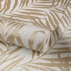 Grandeco Maui Cream Textured Metallic Wallpaper -Cheap Deco Casa Store 13980242 1275003970496701