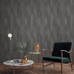 Grandeco Fabric Plain Charcoal Textured Matt Wallpaper 6 Grandeco Fabric Plain Charcoal Textured Matt Wallpaper -Cheap Deco Casa Store 13980248 1024998777249606