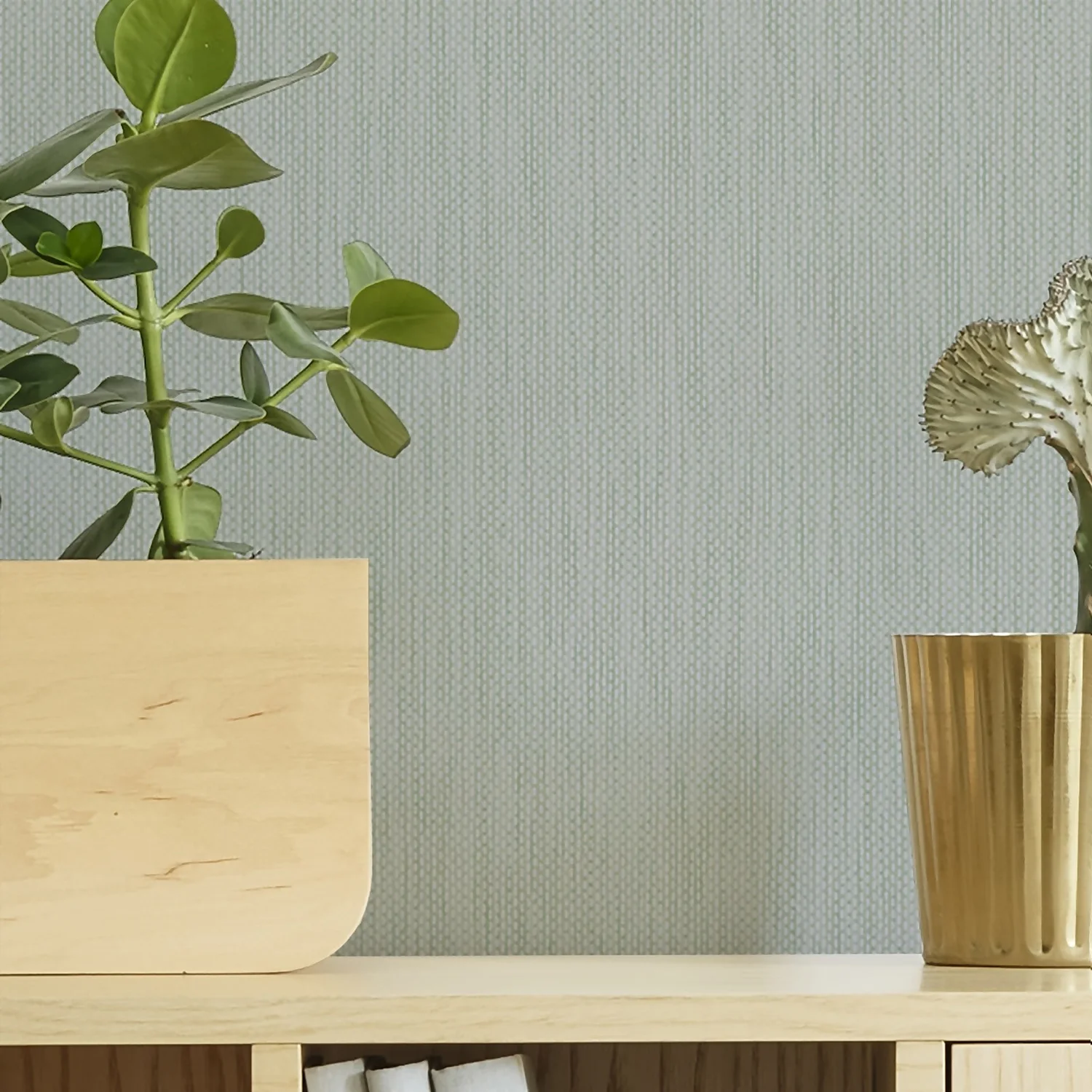 Superfresco Colours Aaron Sage Green Wallpaper 4 Superfresco Colours Aaron Sage Green Wallpaper - Image 4