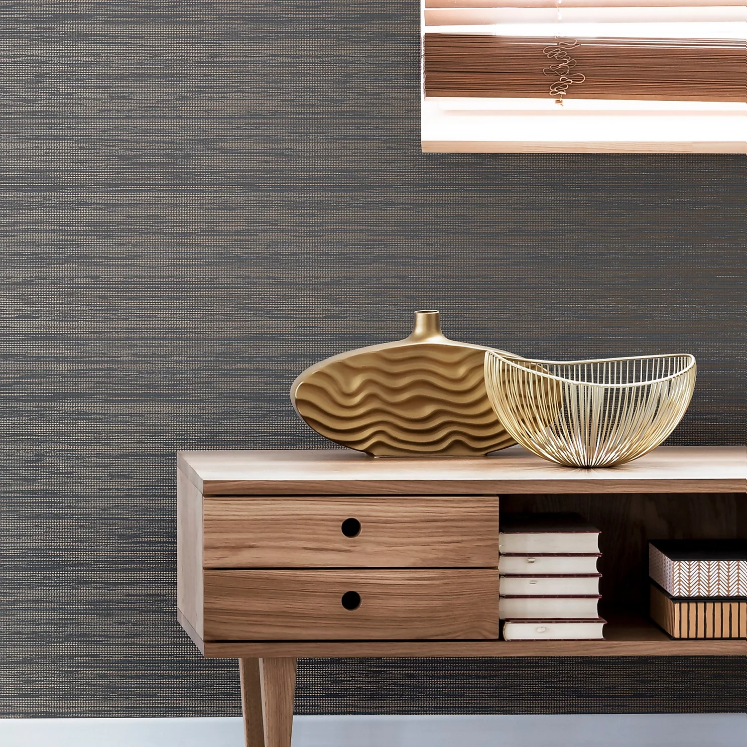 Boutique Gilded Texture Smokey Quartz Wallpaper 4 Boutique Gilded Texture Smokey Quartz Wallpaper - Image 4