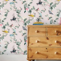 Joules Handford Garden Birds Antique Crème Wallpaper -Cheap Deco Casa Store 13991839 1055003723158920