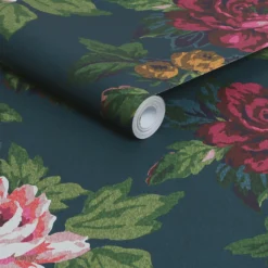 Joules Invite Floral Peacock Wallpaper -Cheap Deco Casa Store 13991845 5815003725323294