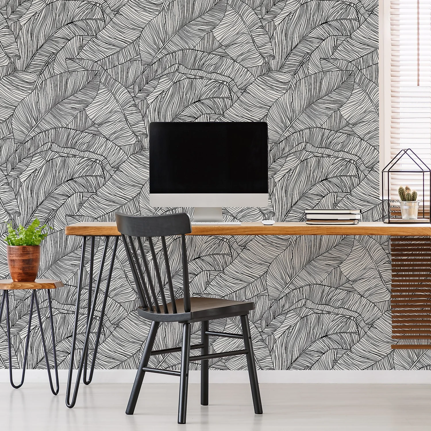 Superfresco Easy Kaya Mono Wallpaper 4 Superfresco Easy Kaya Mono Wallpaper - Image 4