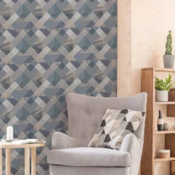 Superfresco Easy Kaleidoscope Denim Wallpaper 7 Superfresco Easy Kaleidoscope Denim Wallpaper -Cheap Deco Casa Store 13991896 9325003725797873