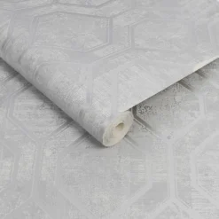 Superfresco Colours Armature Silver Wallpaper 7 Superfresco Colours Armature Silver Wallpaper -Cheap Deco Casa Store 13991910 1545003726655861