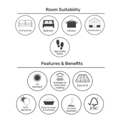 EGGER HOME Grey Elva Oak 10mm Laminate Flooring -Cheap Deco Casa Store 13999097 5685014868460540