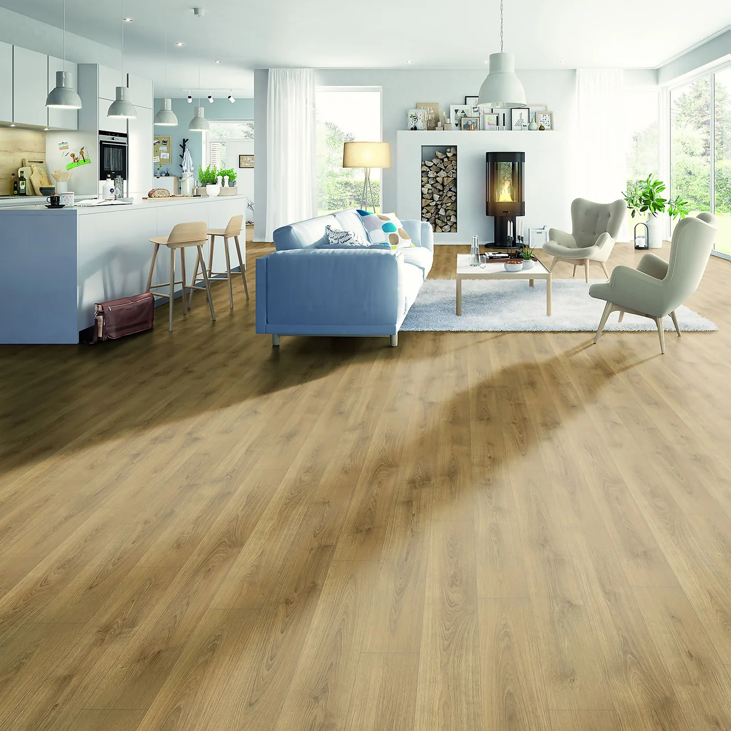 EGGER HOME Honey Brook Oak 12mm Laminate Flooring 1 EGGER HOME Honey Brook Oak 12mm Laminate Flooring