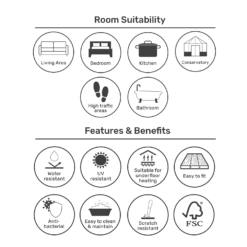 EGGER HOME Chalk Ceramic Tile 8mm Aqua+ Laminate Flooring 8 EGGER HOME Chalk Ceramic Tile 8mm Aqua+ Laminate Flooring -Cheap Deco Casa Store 13999107 1225014868679597