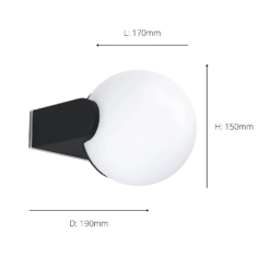 Eglo Rubio Outdoor Wall Light -Cheap Deco Casa Store 14222383 1515020562761332