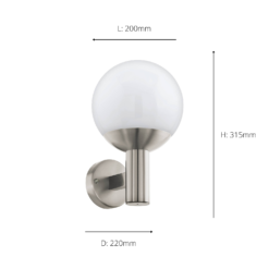 Eglo Nisia-Z Outdoor Smart Light -Cheap Deco Casa Store 14222393 4475020563169140