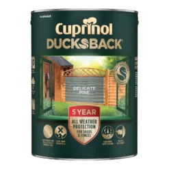 Cuprinol Ducksback Shed & Fence Paint Delicate Pine - 5L -Cheap Deco Casa Store 14231556 7505036365248285