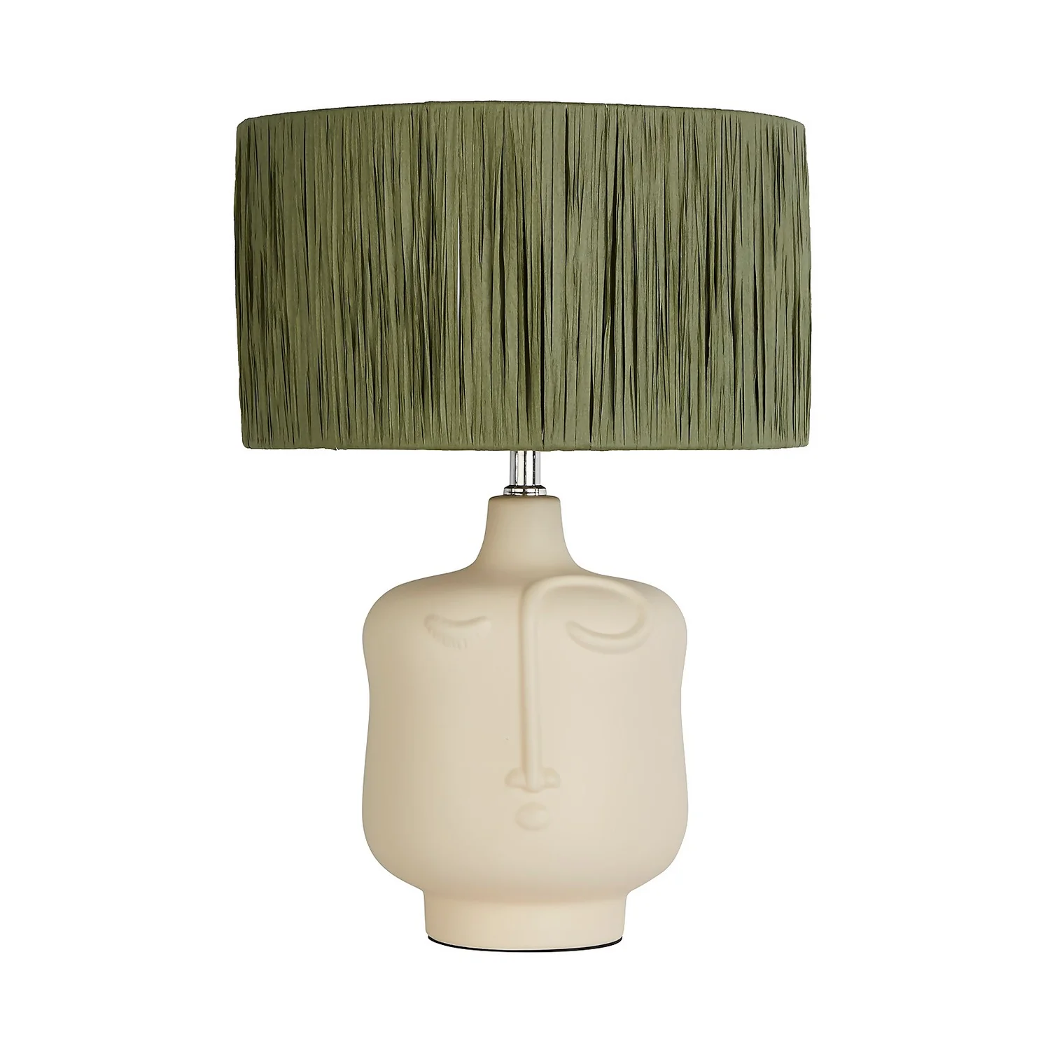 Face Table Lamp - Sage 3 Face Table Lamp - Sage - Image 3