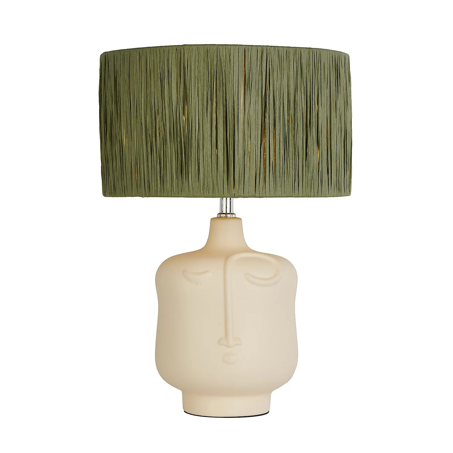 Face Table Lamp - Sage 2 Face Table Lamp - Sage - Image 2
