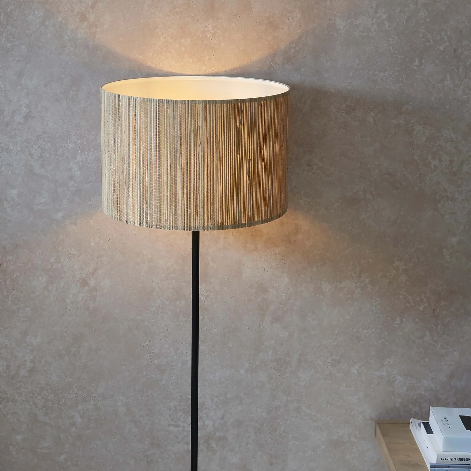 Caen Floor Lamp - Natural 4 Caen Floor Lamp - Natural - Image 4