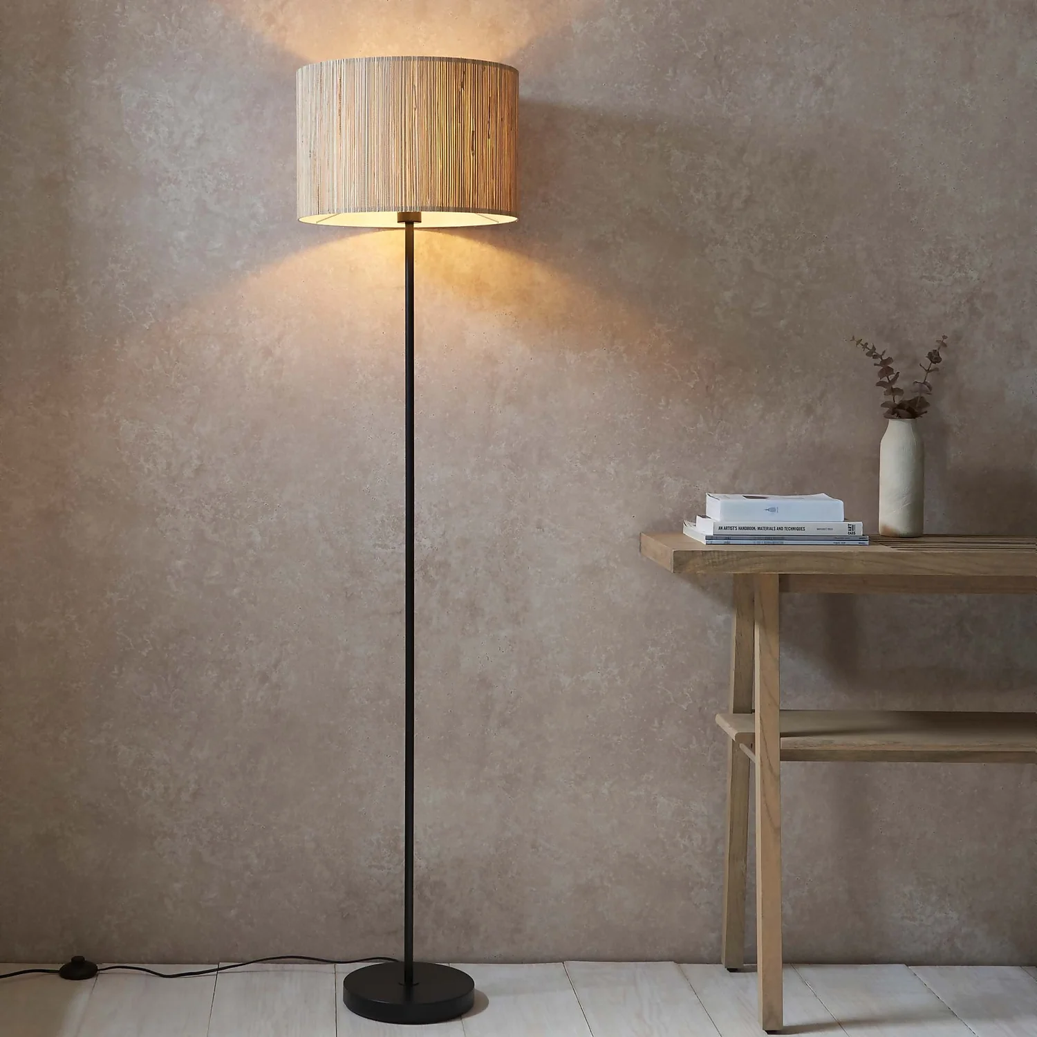 Caen Floor Lamp - Natural 1 Caen Floor Lamp - Natural