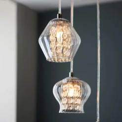 Clashmore Cluster Pendant Ceiling Light - Chrome Effect 13 Clashmore Cluster Pendant Ceiling Light - Chrome Effect -Cheap Deco Casa Store 14301803 1965038438079940