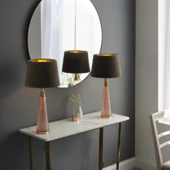 Fearn Table Lamp - Pink -Cheap Deco Casa Store 14301811 6655038438539456