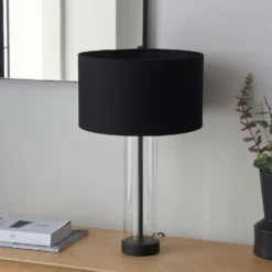 Gills Table Lamp - Black 10 Gills Table Lamp - Black -Cheap Deco Casa Store 14301814 7975038438412571