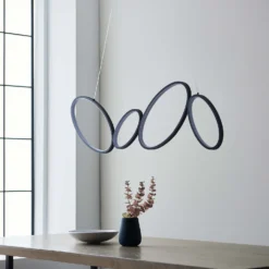 Torbeg Integrated LED Pendant Ceiling Light - Black -Cheap Deco Casa Store 14301828 1655038438841229