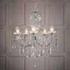 Shanzie Pendant Bathroom Ceiling Light - Chrome Effect