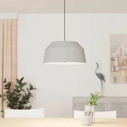 Eglo Contrisa Pendant Ceiling Light - Light Grey
