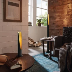 Eglo Barbotto Floor Lamp - Black & Gold -Cheap Deco Casa Store 14302956 1395038223226507