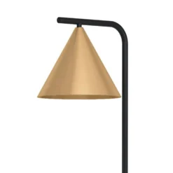 Eglo Narices Floor Lamp - Black & Brushed Brass -Cheap Deco Casa Store 14302958 1355038223595285