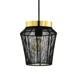 Eglo Escandidos 3 Lamp Diner Bar Light - Black -Cheap Deco Casa Store 14302961 1245038224053337