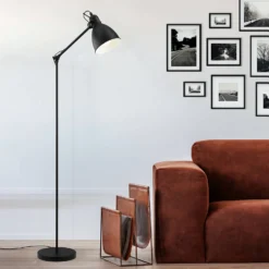 Eglo Priddy Floor Lamp - Black -Cheap Deco Casa Store 14302972 1495038224305169