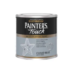 Rust-Oleum Painters Touch Matt Paint Cloud Blue - 250ml 9 Rust-Oleum Painters Touch Matt Paint Cloud Blue - 250ml -Cheap Deco Casa Store 14606447 1845053507166991