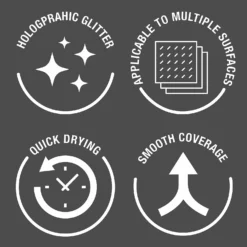 Rust-Oleum Holographic Glitter Spray Paint - 150ml -Cheap Deco Casa Store 14606449 1795053485454410